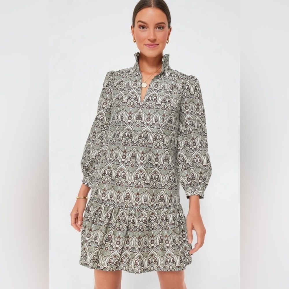 Tuckernuck Sicilian Stained Glass Palmerston Dress - Picture 10 of 11